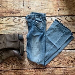 American Eagle Flare Jeans.